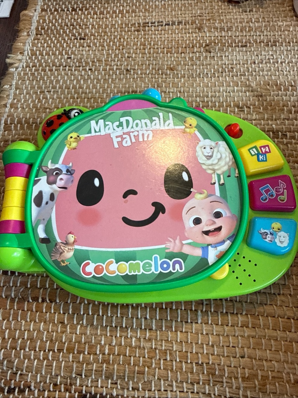 CoComelon MacDonald Farm Musical Learning Toy - Green